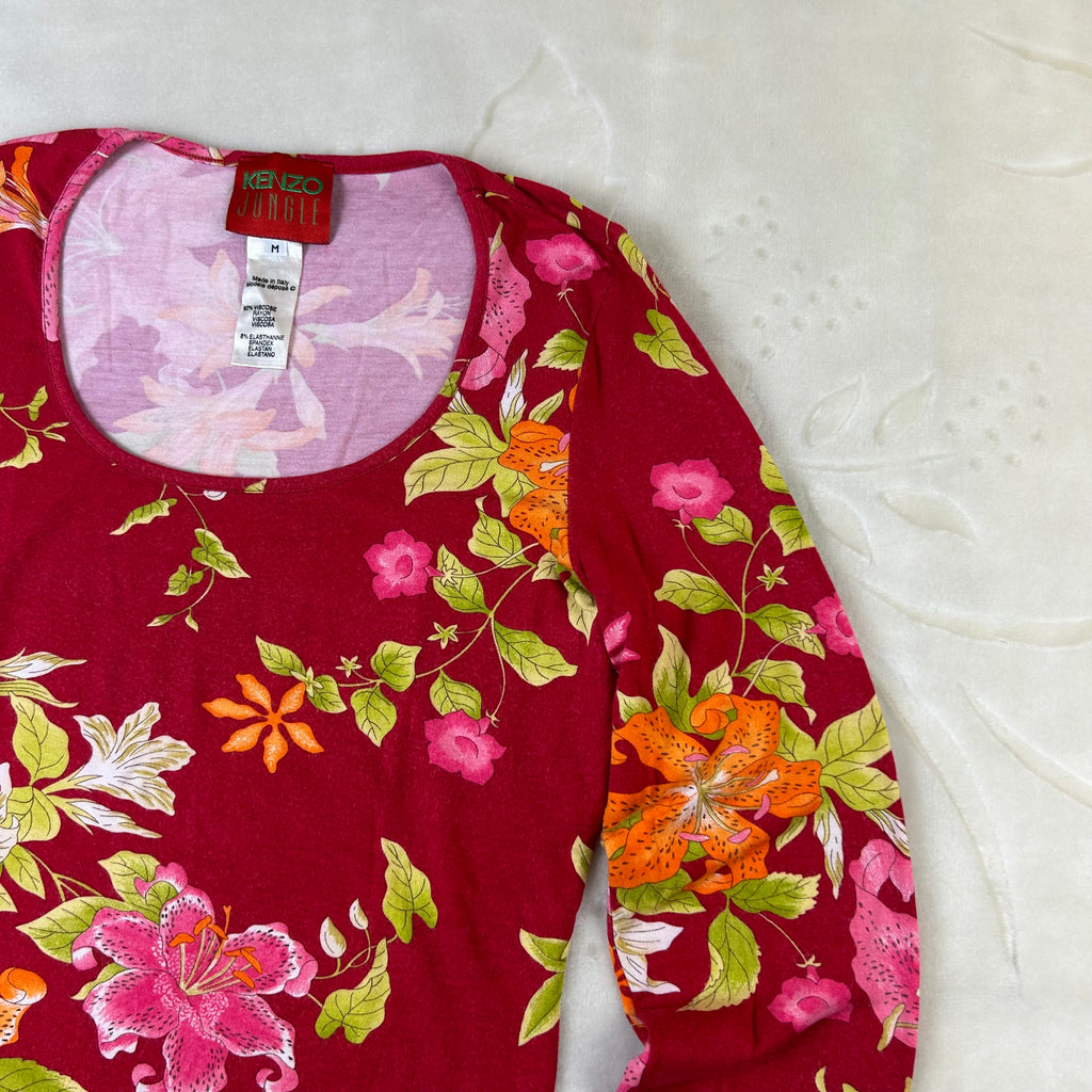 Maglia da donna Kenzo Jungle Vintage Floreale (M)