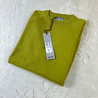 Maglione Florentine Flowers 100% Cashmere Verde Lime 48 (L)