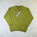 Maglione Florentine Flowers 100% Cashmere Verde Lime 48 (L)