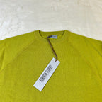 Maglione Florentine Flowers 100% Cashmere Verde Lime 48 (L)