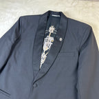 Giacca Marithé François Girbaud Vintage 100% Lana Vergine 46 (M-L)