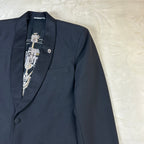 Giacca Marithé François Girbaud Vintage 100% Lana Vergine 46 (M-L)