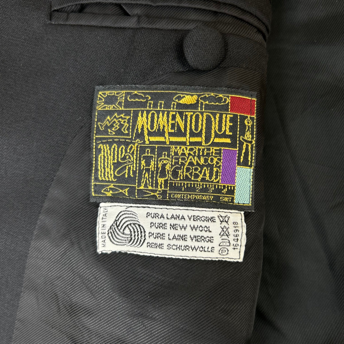 Giacca Marithé François Girbaud Vintage 100% Lana Vergine 46 (M-L)